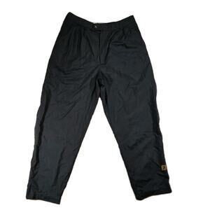 Footjoy Dryjoys Waterproof Golf Performance Rain Pants Mens Black XL Full zipleg